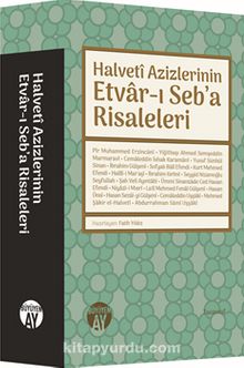Halveti Azizlerinin Etvar-ı Seb’a Risaleleri kitap kapağı