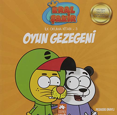 Oyun Gezegeni / Kral Şakir İlk Okuma Kitabı 3 kitap kapağı