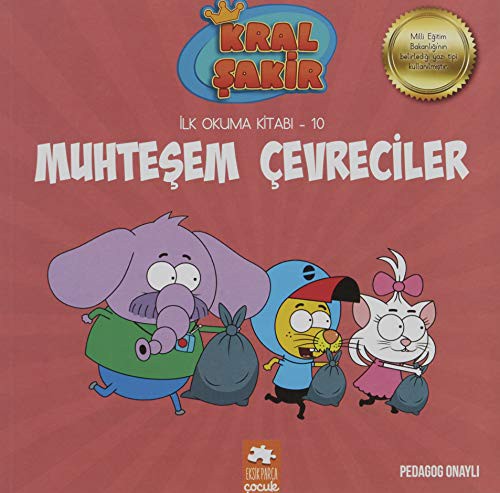 Muhteşem Çevreciler / Kral Şakir İlk Okuma Kitabı 10 kitap kapağı