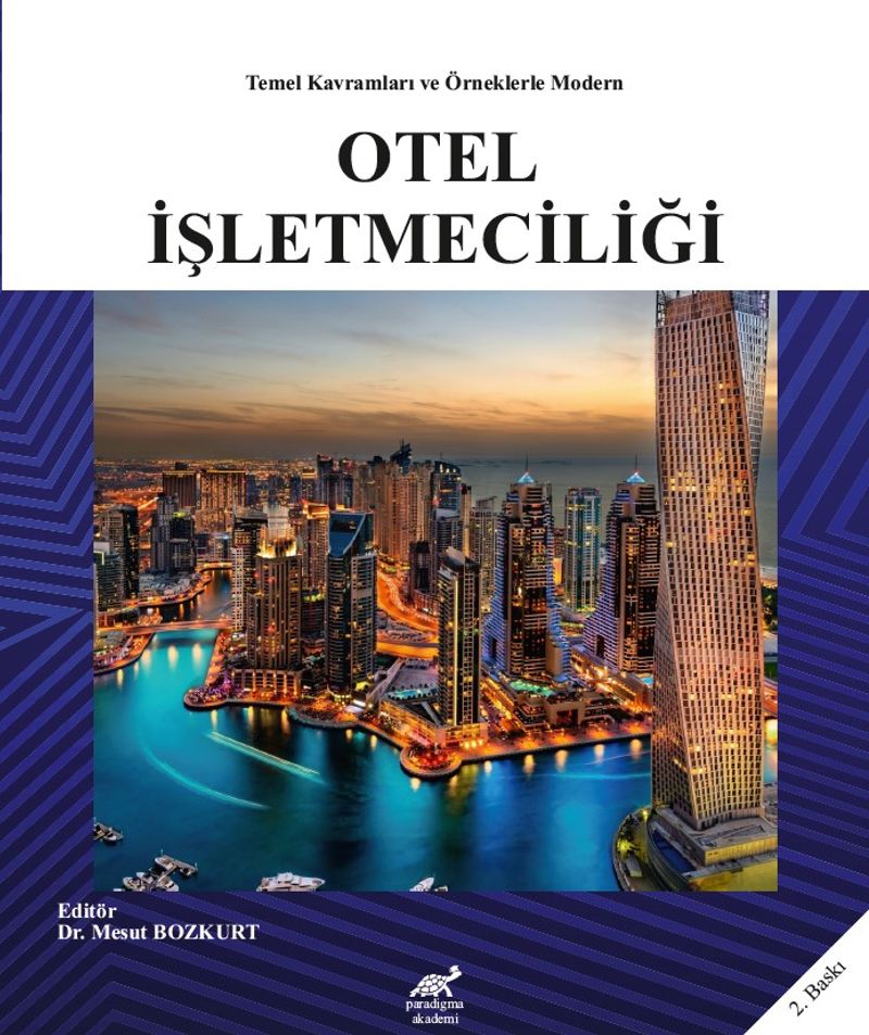Temel Kavramları ve Örneklerle Modern Otel İşletmeciliği kitap kapağı