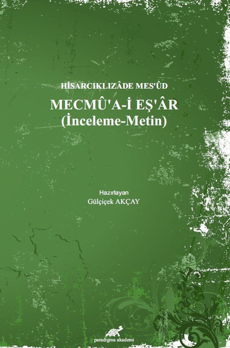 Mecmu'a-i Eş'ar (İnceleme Metin) kitap kapağı