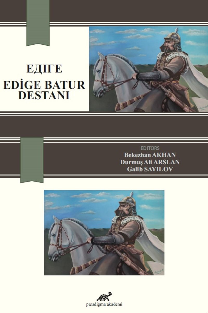 ЕДІГЕ - Edige Batur Destanı kitap kapağı