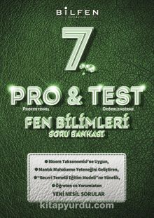 7. Sınıf Fen Bilimleri Protest Soru Bankası kitap kapağı