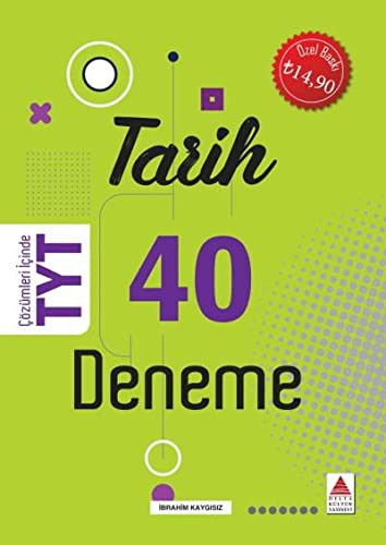 TYT Tarih 40 Deneme kitap kapağı