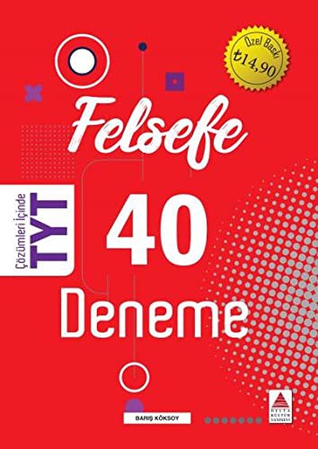 TYT Felsefe 40 Deneme kitap kapağı