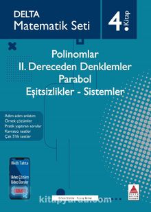 Matematik Seti 4. Kitap Polinomlar II. Dereceden Denklemler-Parabol-Eşitsizlikler-Sistemler kitap kapağı