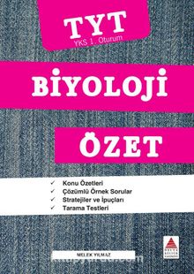 TYT Biyoloji Özet (YKS 1. Oturum) kitap kapağı