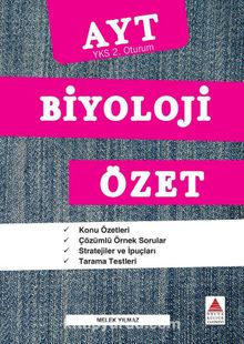 AYT Biyoloji Özet (YKS 2. Oturum) kitap kapağı
