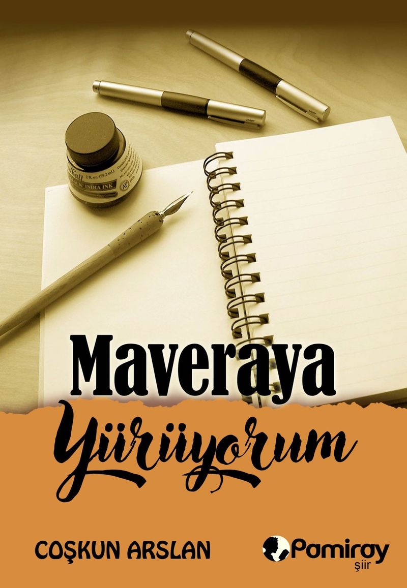 Maveraya Yürüyorum kitap kapağı
