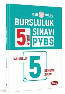 5. Sınıf PYBS Bursluluk Sınavı Fasiküllü 5 Deneme Sınavı kitap kapağı