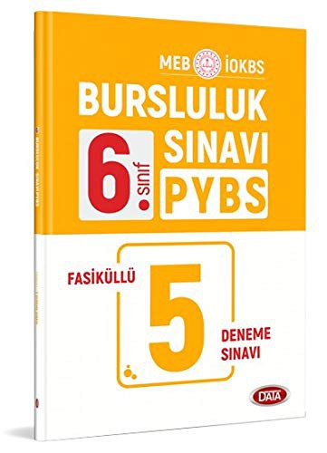 6. Sınıf PYBS-İOKBS Bursluluk Sınavı Fasiküllü 5 Deneme Sınavı kitap kapağı