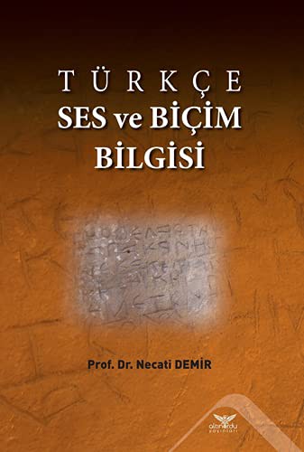 Türkçe Ses ve Biçim Bilgisi kitap kapağı