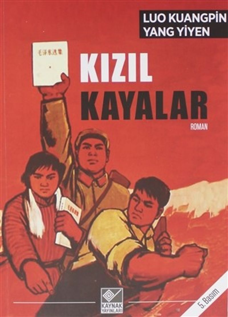 Kızıl Kayalar kitap kapağı