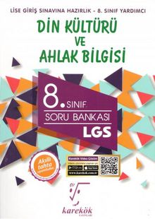 8. Sınıf LGS Din Kültürü ve Ahlak Bilgisi Soru Bankası kitap kapağı