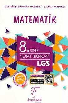 8. Sınıf LGS Matematik Soru Bankası kitap kapağı