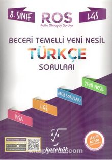 8. Sınıf LGS Beceri Temelli Yeni Nesil Türkçe Soruları kitap kapağı