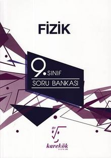 9.Sınıf Fizik Soru Bankası kitap kapağı