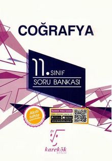 11. Sınıf Coğrafya Soru Bankası kitap kapağı