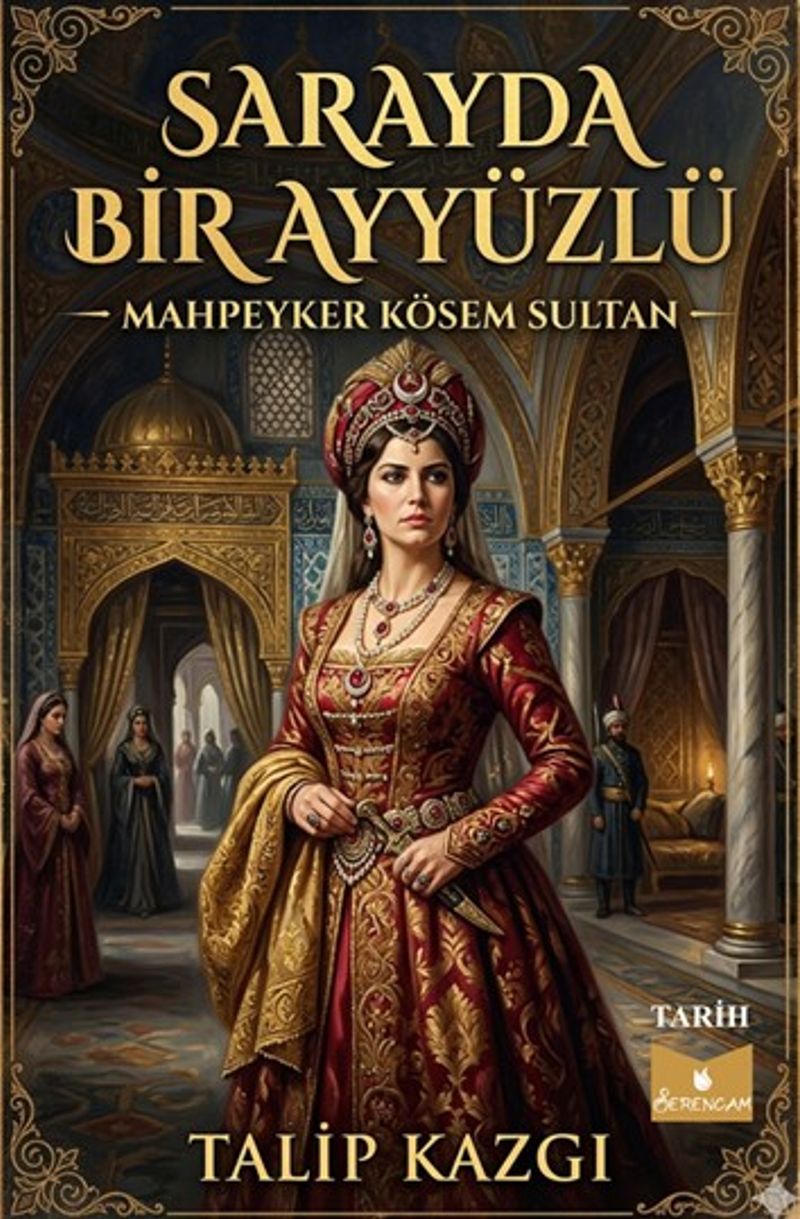 Sarayda Bir Ayyüzlü Mahpeyker Kösem Sultan kitap kapağı
