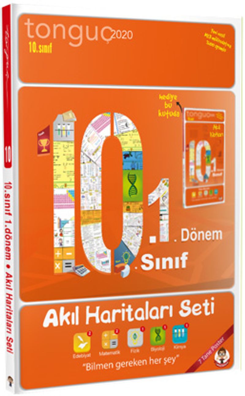 10. Sınıf 1. Dönem Akıl Haritaları Seti kitap kapağı