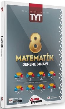 TYT Matematik 8 Deneme kitap kapağı