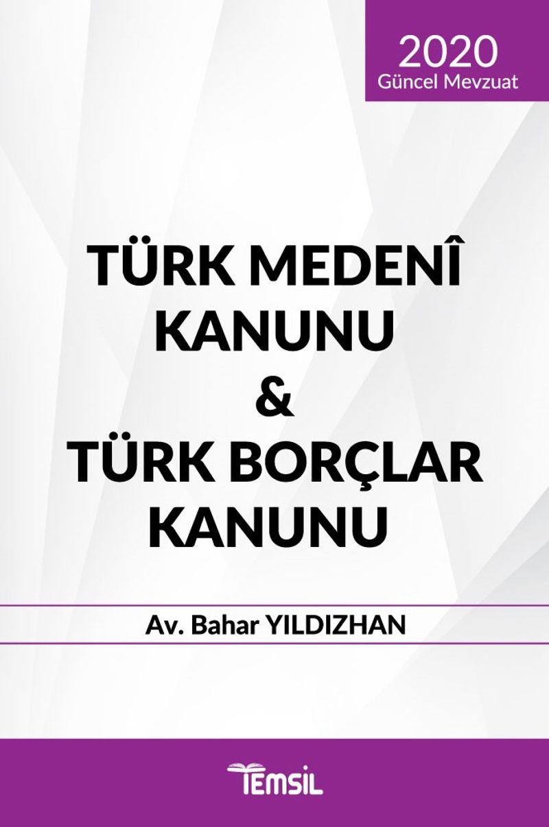 Türk Medeni Kanunu & Türk Borçlar Kanunu kitap kapağı