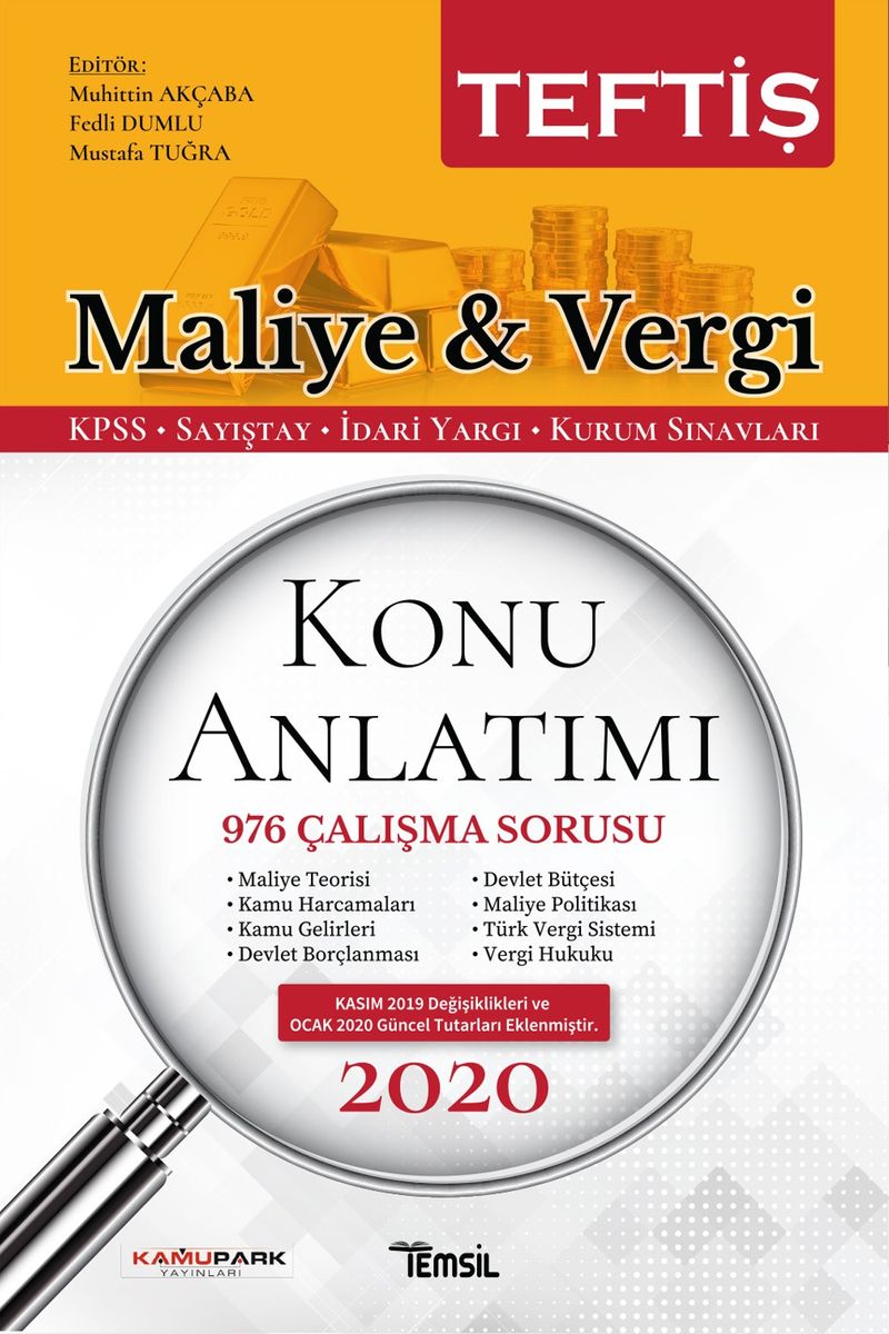 Maliye - Vergi Hukuku Konu Anlatımı kitap kapağı