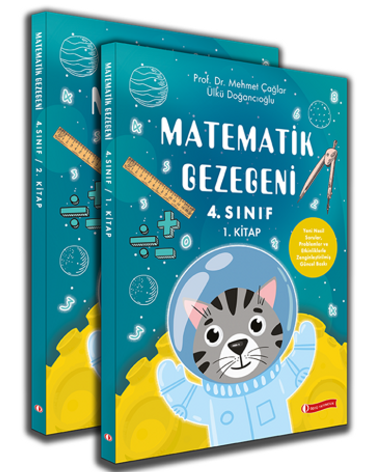 Matematik Gezegeni 4. Sınıf ( 2 Kitap ) kitap kapağı