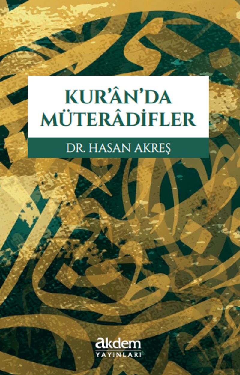 Kur'an'da Müteradifler kitap kapağı