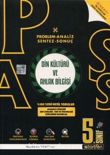 Pass 5. Sınıf Din Kültürü ve Ahlak Bilgisi kitap kapağı
