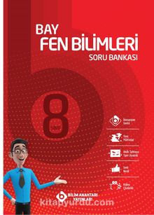 8. Sınıf LGS Bay Fen Bilimleri Soru Bankası kitap kapağı