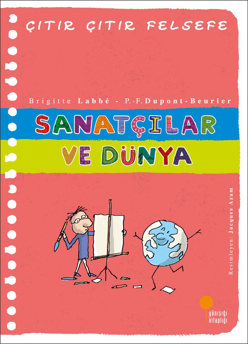 Sanatçılar ve Dünya / Çıtır Çıtır Felsefe 33 kitap kapağı