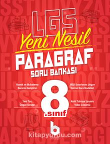 LGS Yeni Nesil Paragraf Soru Bankası kitap kapağı