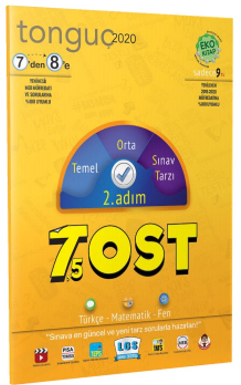 7'den 8'e TOST 7,5 (2. Adım) kitap kapağı