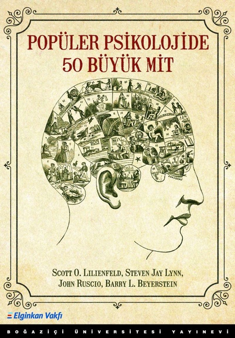 Popüler Psikolojide 50 Büyük Mit kitap kapağı