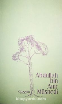 Abdullah bin Amr Müsnedi kitap kapağı