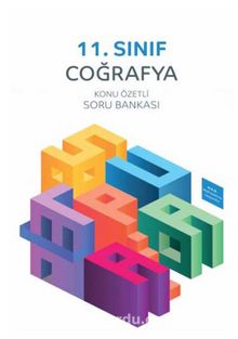 11. Sınıf Coğrafya Konu Özetli Soru Bankası kitap kapağı