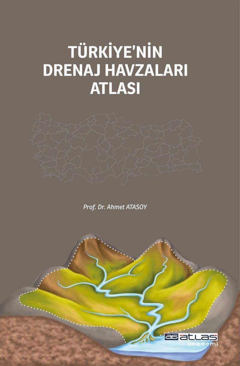 Türkiye’nin Drenaj Havzaları Atlası kitap kapağı