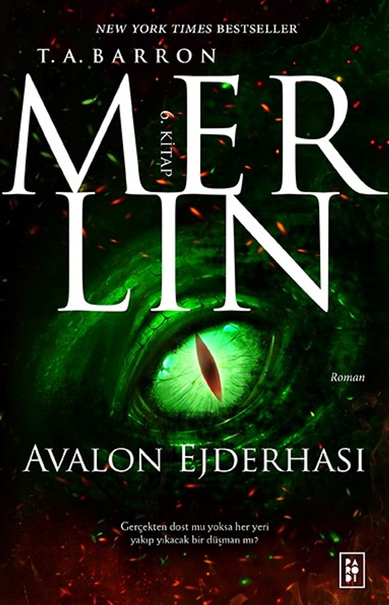 Merlin 6 / Avalon Ejderhası kitap kapağı