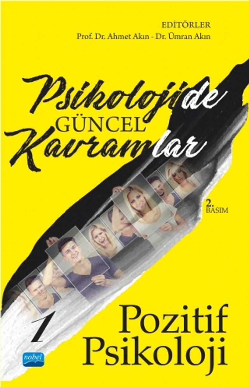 Psikolojide Güncel Kavramlar 1 Pozitif Psikoloji kitap kapağı