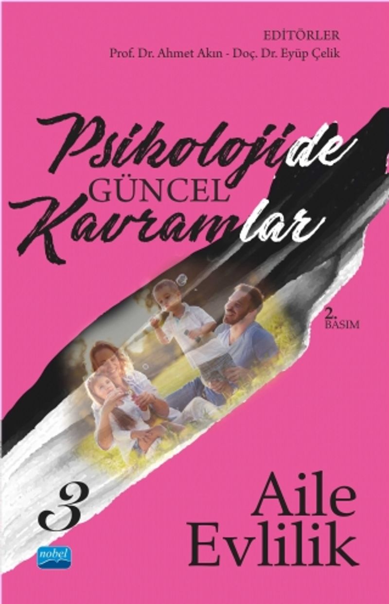 Psikolojide Güncel Kavramlar 3 Aile - Evlilik kitap kapağı