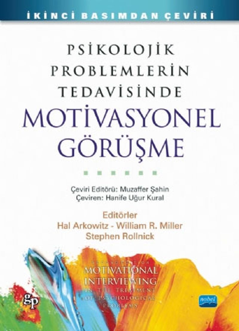 Psikolojik Problemlerin Tedavisinde Motivasyonel Görüşme kitap kapağı