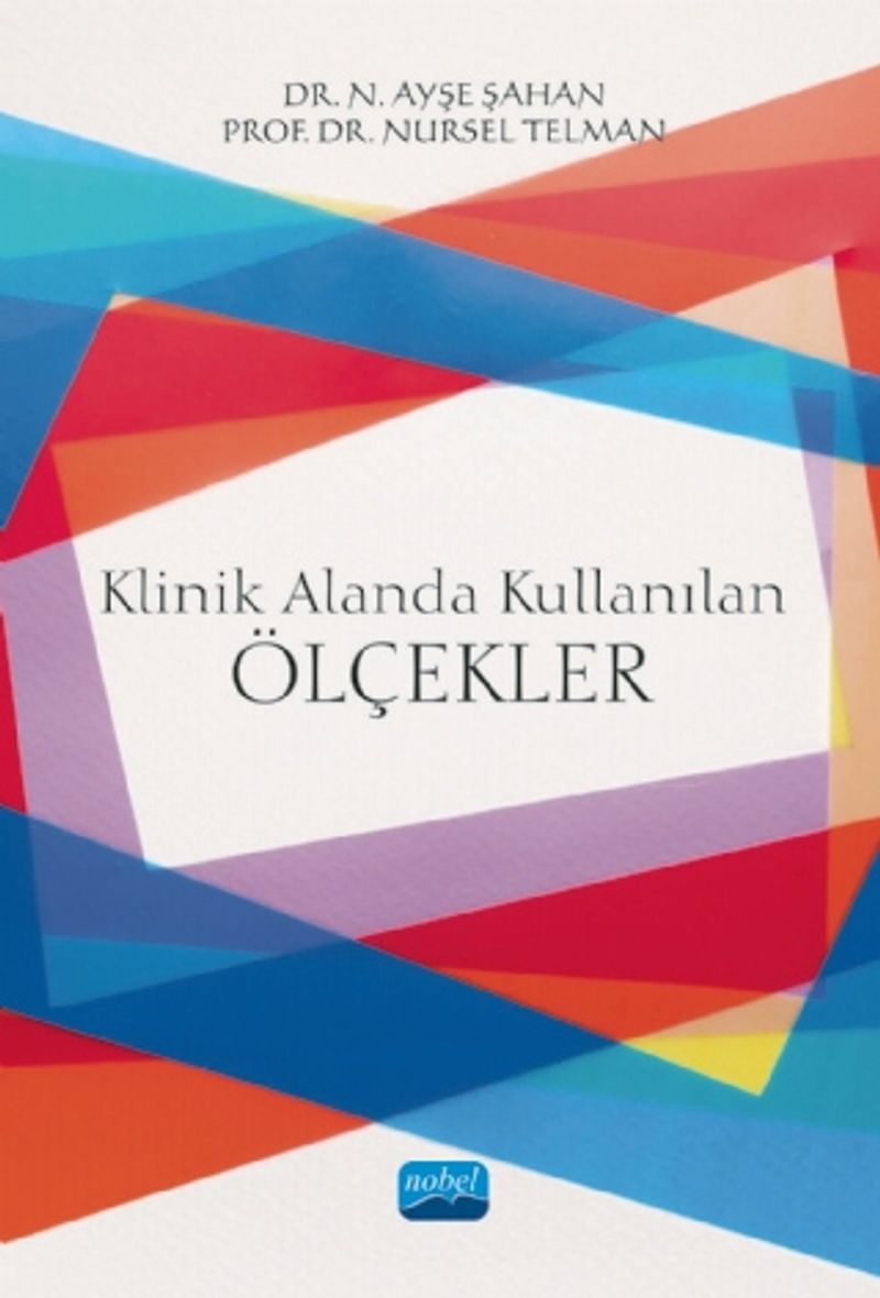 Klinik Alanda Kullanılan Ölçekler kitap kapağı
