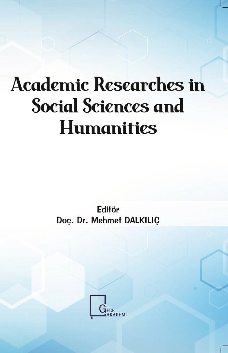 Academic Researches in Social Sciences and Humanities kitap kapağı