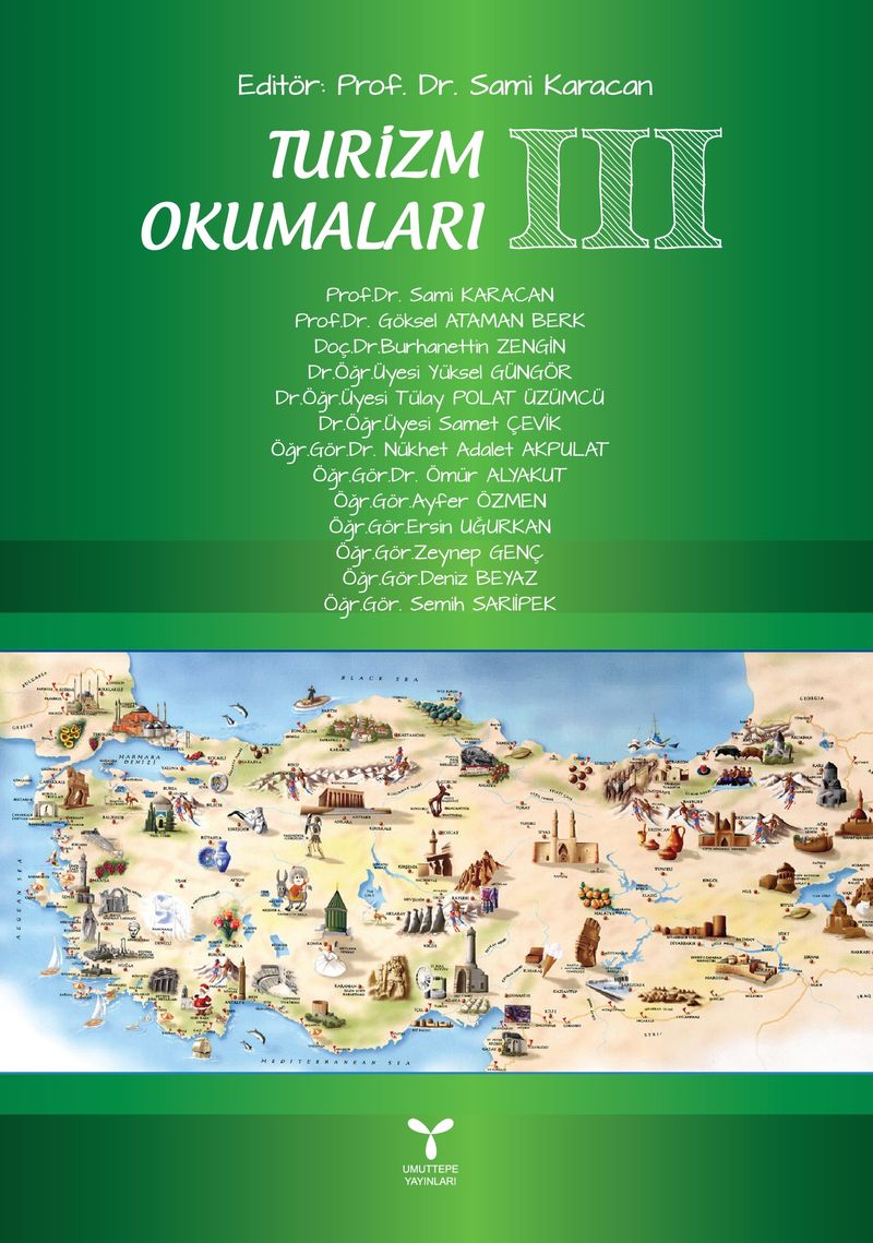 Turizm Okumaları 3 kitap kapağı