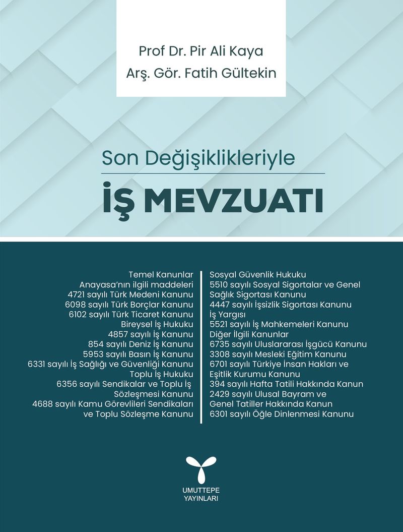İş Mevzuatı Son Değişiklikleriyle kitap kapağı