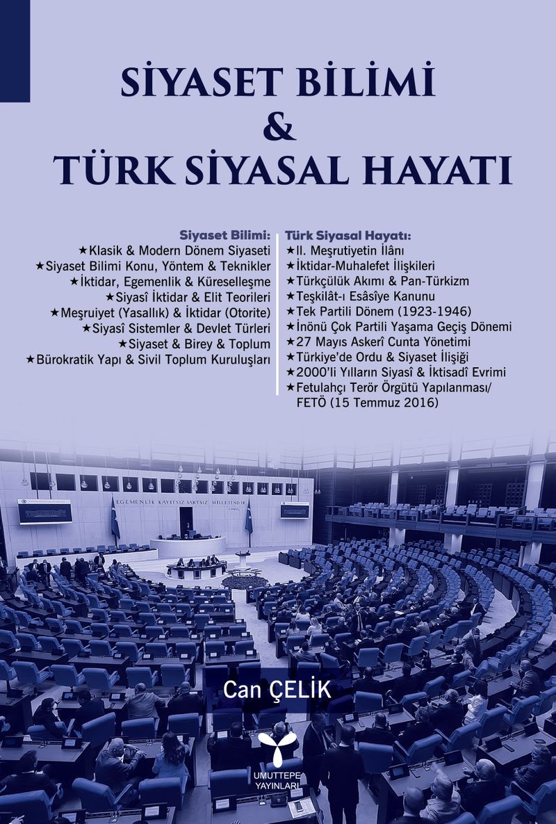 Siyaset Bilimi ve Türk Siyasal Hayatı kitap kapağı