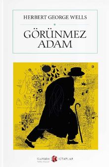 Görünmez Adam (Cep Boy) (Tam Metin) kitap kapağı