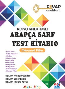 Konu Anlatımlı Arapça Sarf Test Kitabı 1 & Mücerred Fiiller kitap kapağı