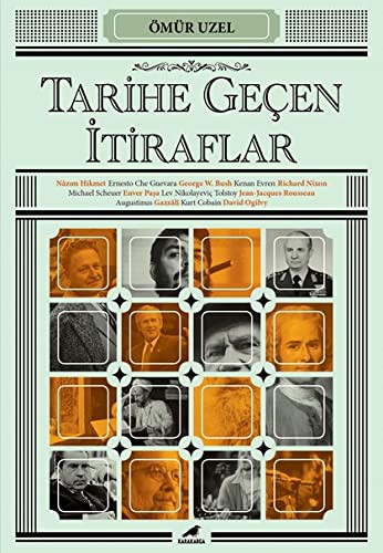 Tarihe Geçen İtiraflar kitap kapağı